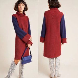 Anthropologie Callahan Duffy Sweater Dress LP